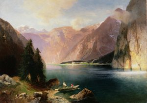 कैनवास पर Koenigssee तेल